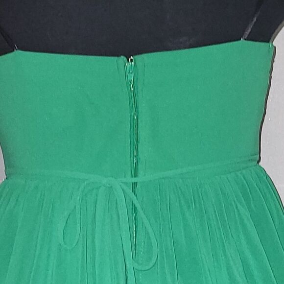 * CITY STUDIO Emerald Green strapless cocktail dress - Picture 6 of 11